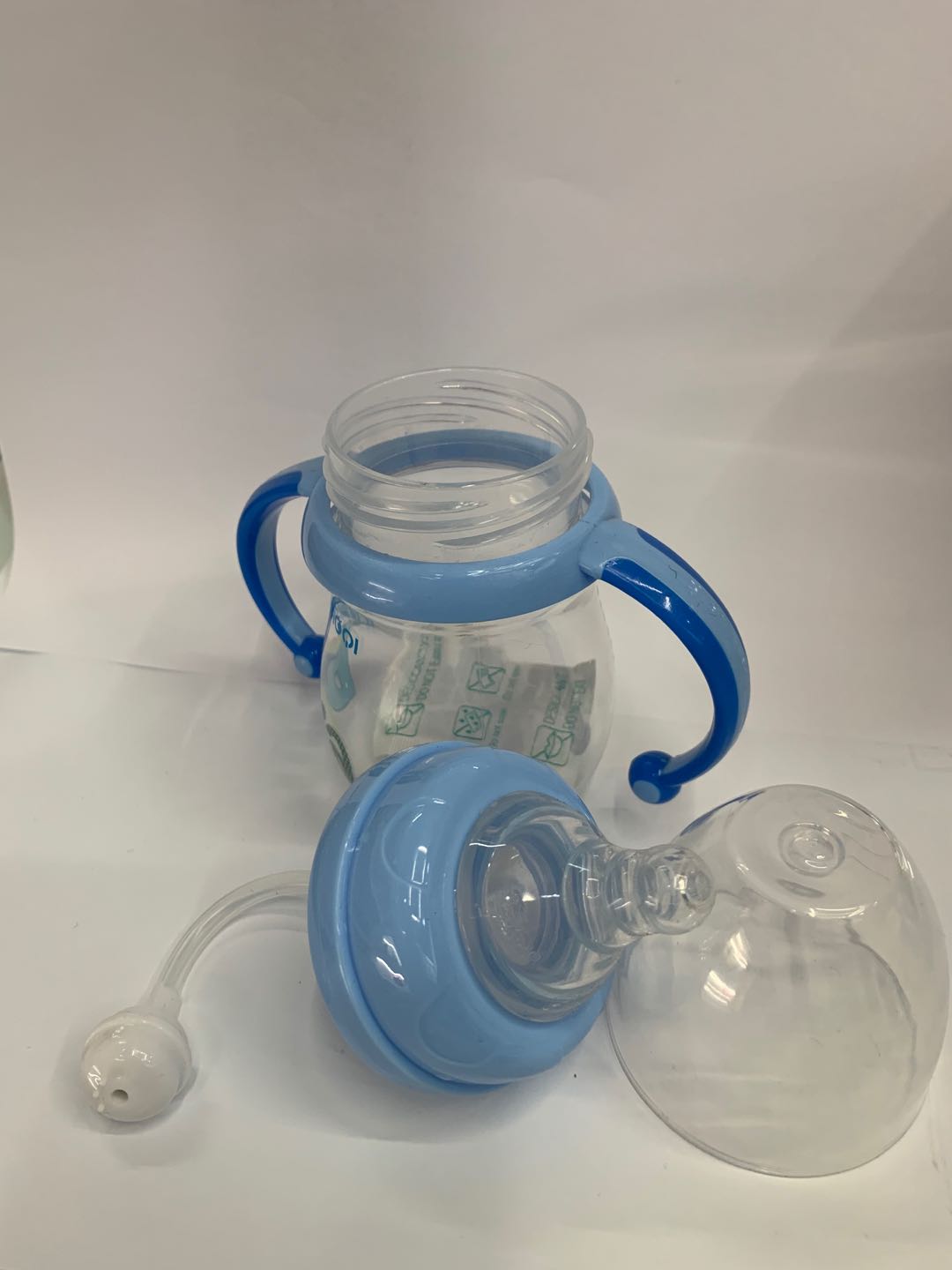 专业婴儿用品制造瓶口宽口防胀气新生儿硅胶奶瓶03详情图2