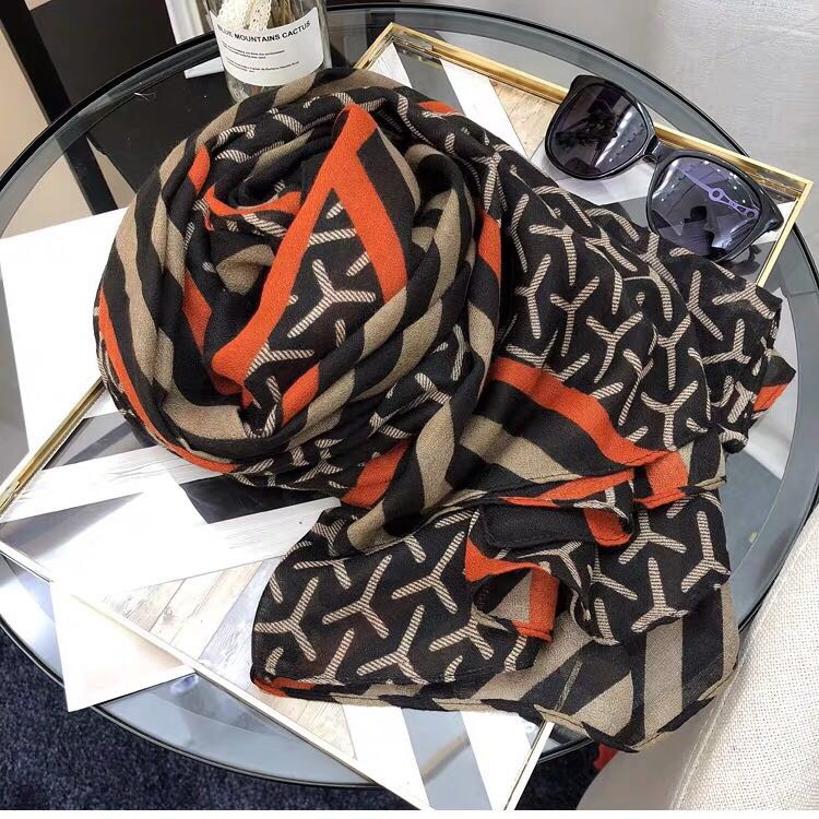 Ladies Korean Version Fashion Casual Spring And Autumn New Style Everything With Silk Scarf Scarf details Picture