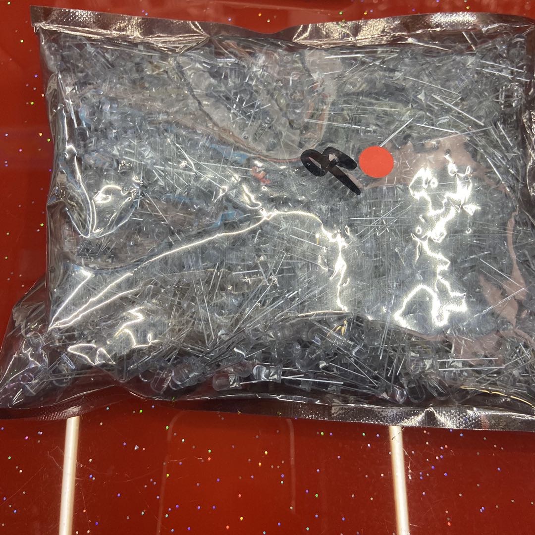 V5普通红光Led灯玩具灯泡配件迷你小灯制作材料diy产品图