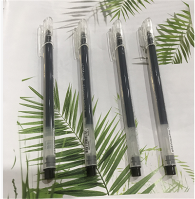 Wholesale price of 0.5mm black pen core gel pens for calligraphy practice and office use, beautiful details Picture