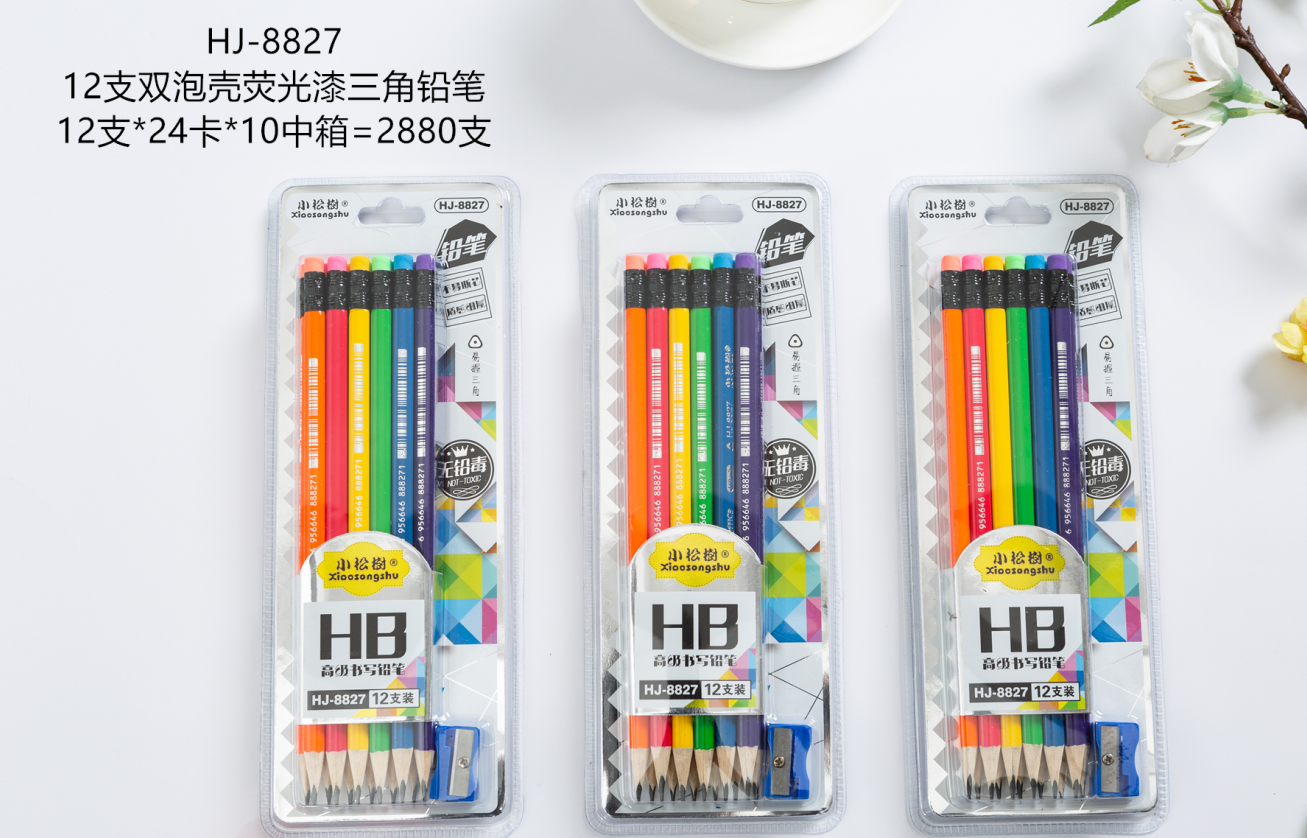 Yiwu buen producto pequeño pino perla color gran piel cabeza lápiz estudiante fabricante en stock muestra personalizada details Picture