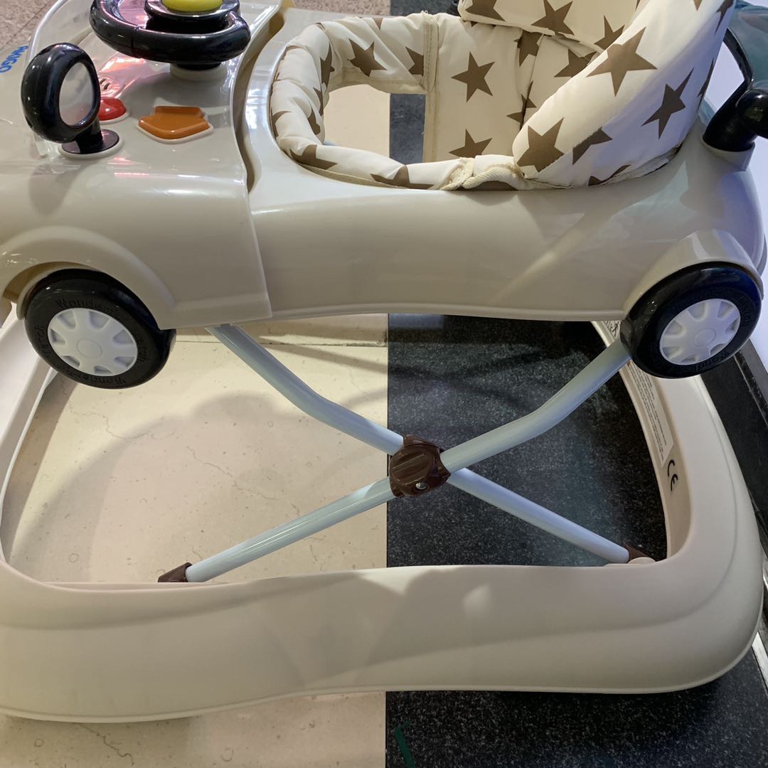 Multi-functional anti-rollover hand-pushed baby walker for infants and children, and anti-O-shaped leg walker for boys and girls Specification image