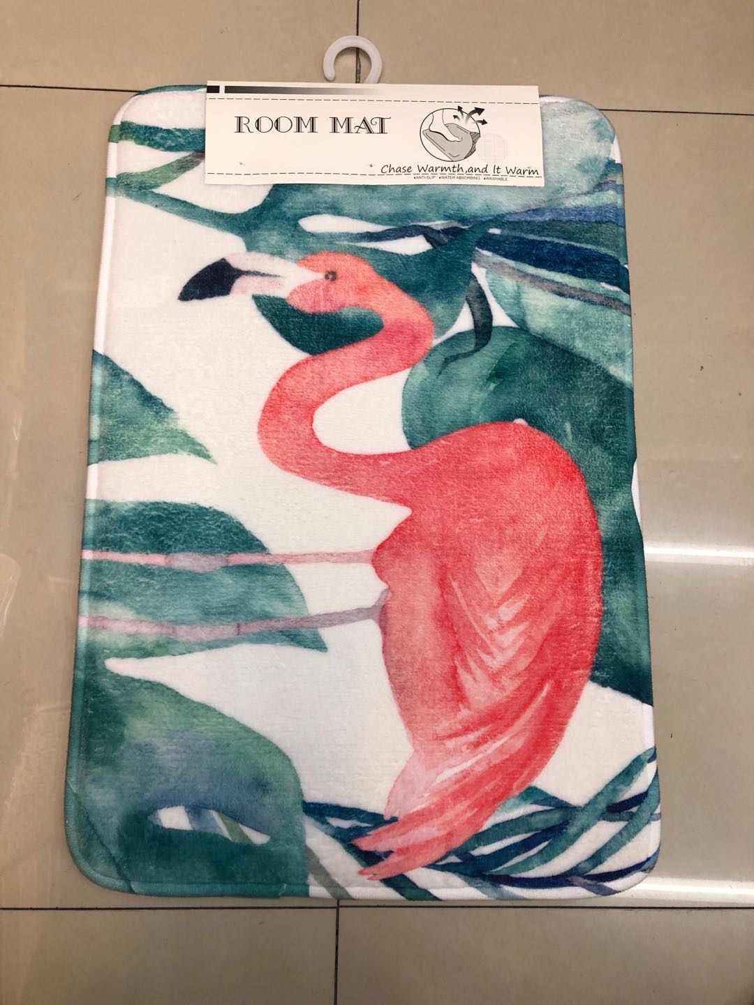 Flamingo Fashion home floor MATS, bedroom floor MATS, toilet and bedroom door MATS