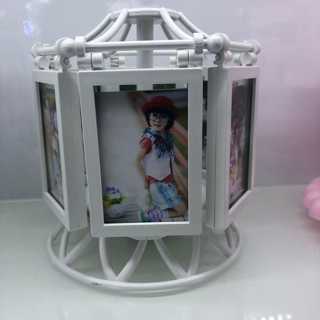 摩天轮相框摆台创意儿童相片框个性大风车相册架婚纱相架组合