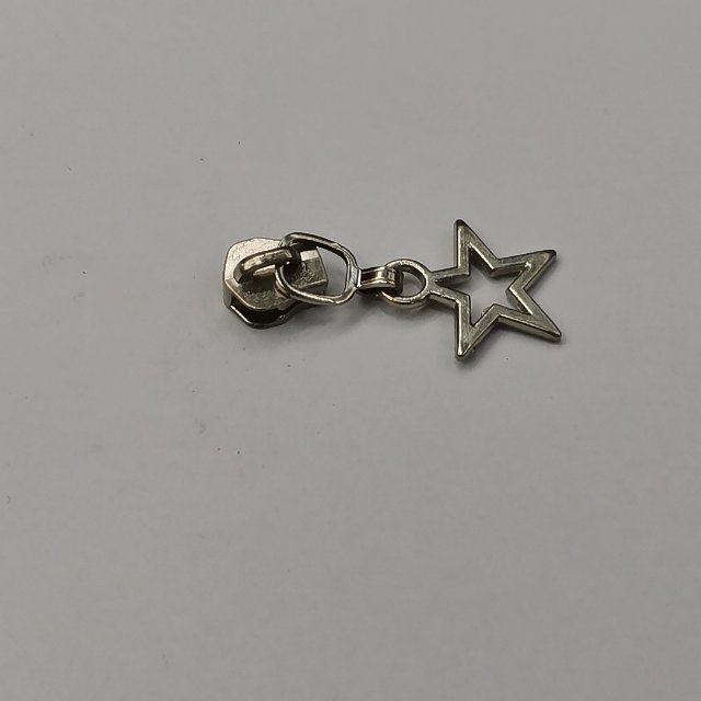 金属五角星拉链头金属拉片金属拉链头diy拉链