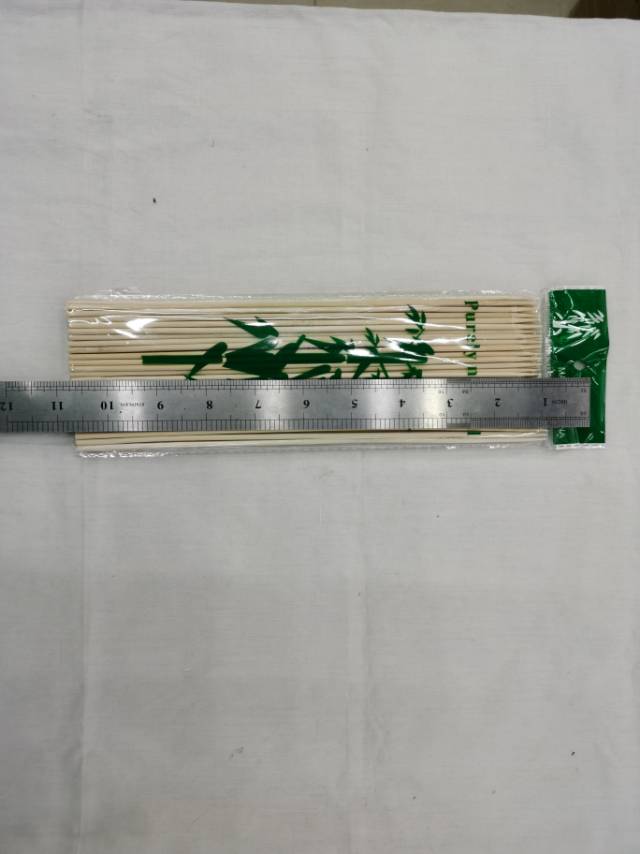 塑料袋包装竹签中等长度竹签烧烤竹签产品图