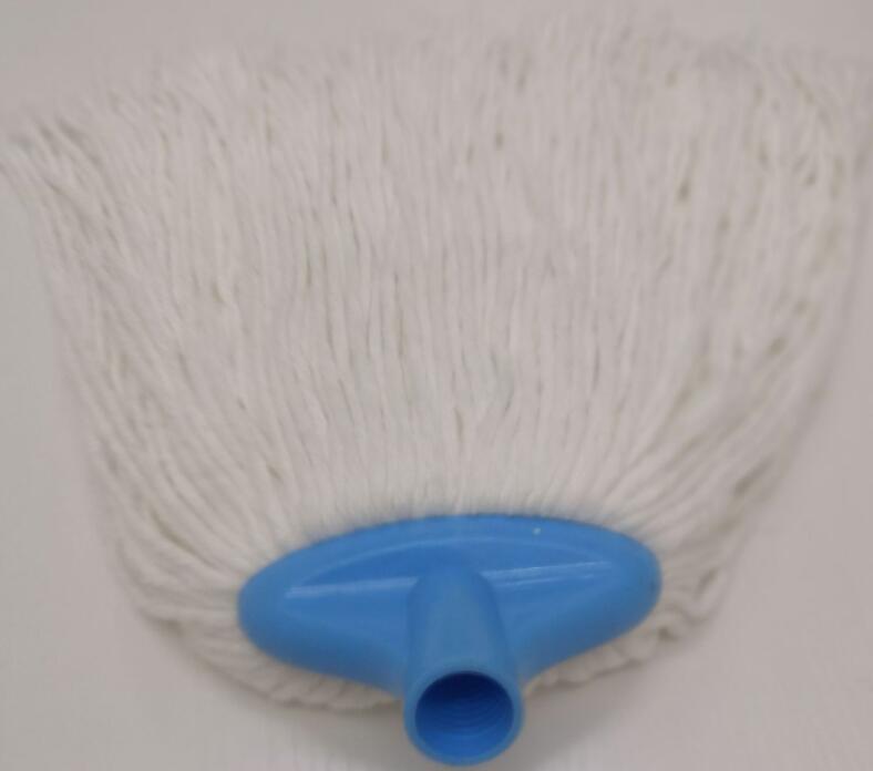 Small Square White Cotton Mop Mop Head Of Household Water Drag Wholesale Mop Head In Old-Fashioned details Picture