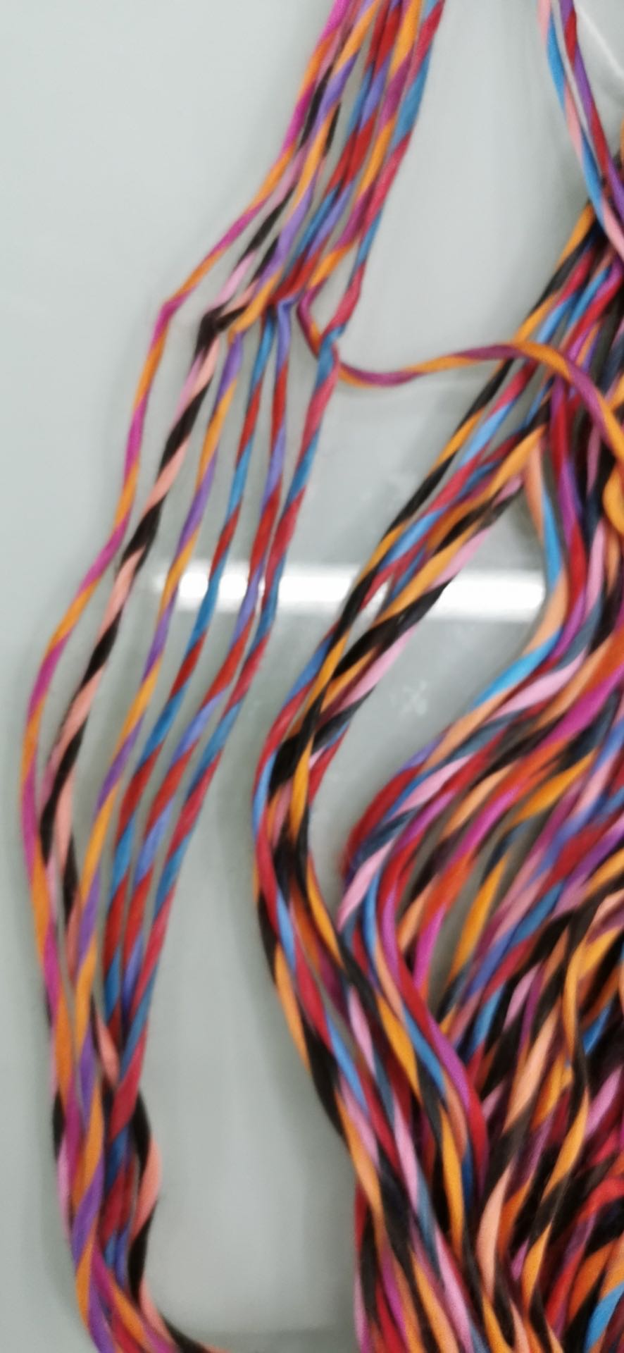 Line New Yarn Household Yarn Monochrome Yarn Clothing Clothing Line Wholesale Specification drawing