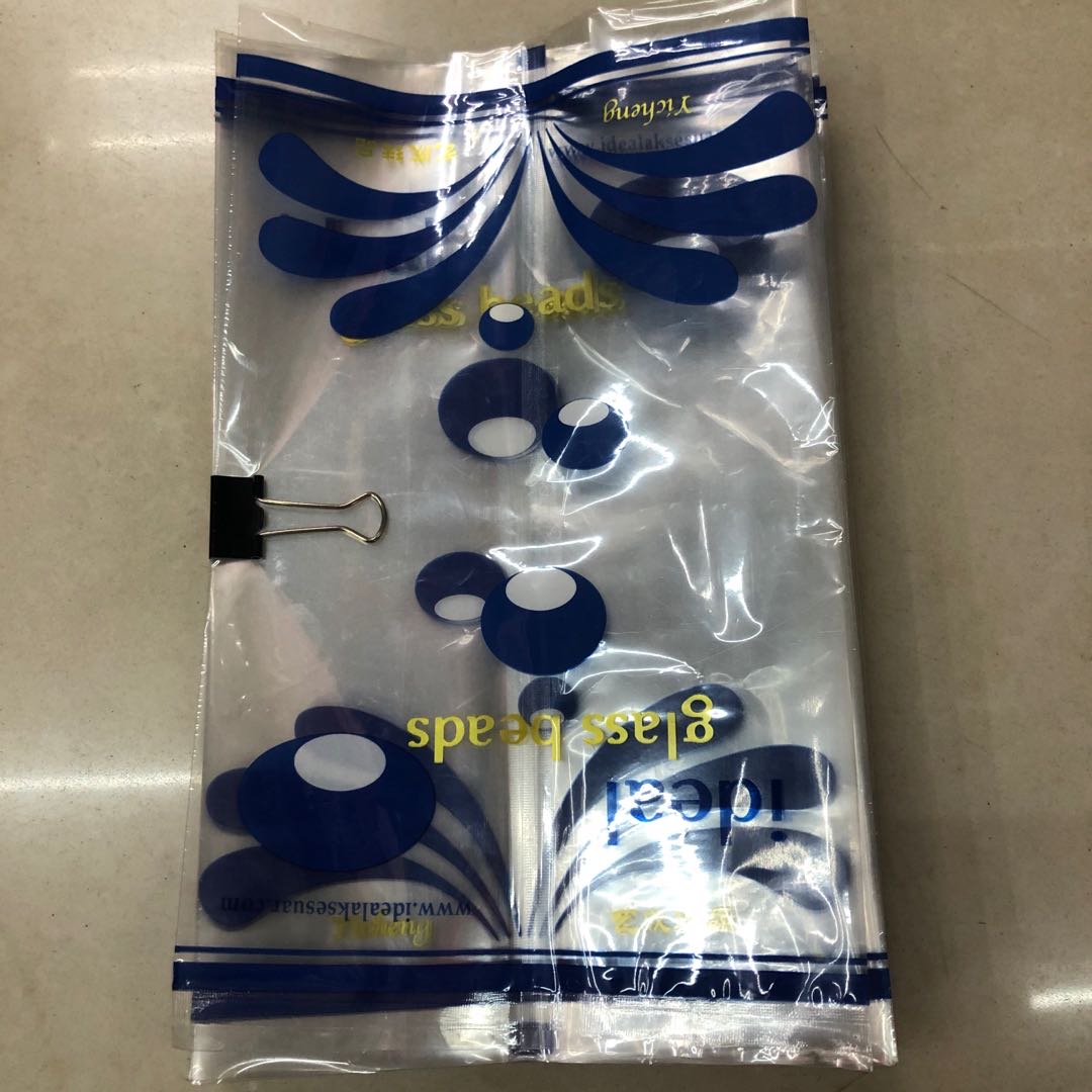 珍珠珠宝袋塑料自粘袋胶条防尘袋爆款