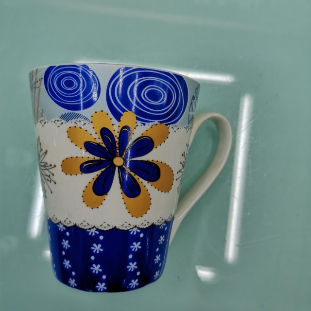 厂家直销时尚环保陶瓷杯子型号006图案杯子陶瓷杯子