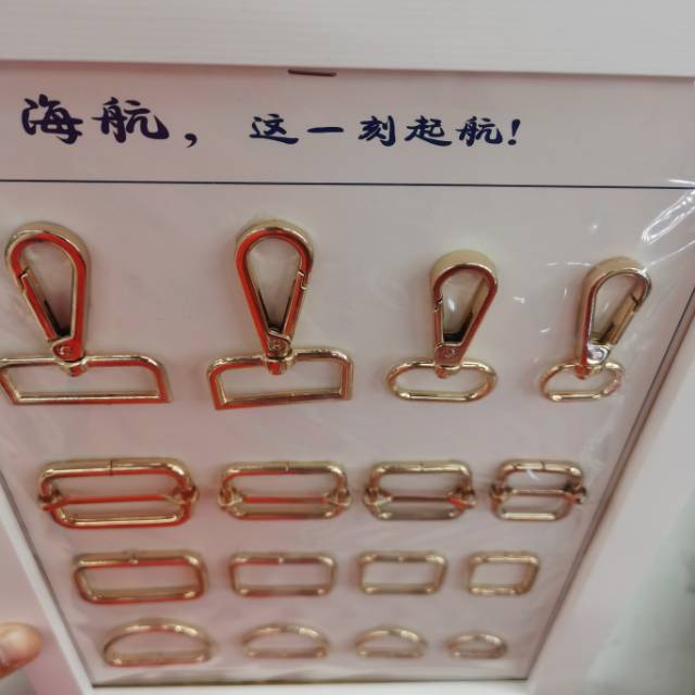 Bag Buckle Metal Buckle Hardware Buckle Metal Buckle Thickened Backpack Hook Buckle Buckle Buckle Buckle Specification drawing