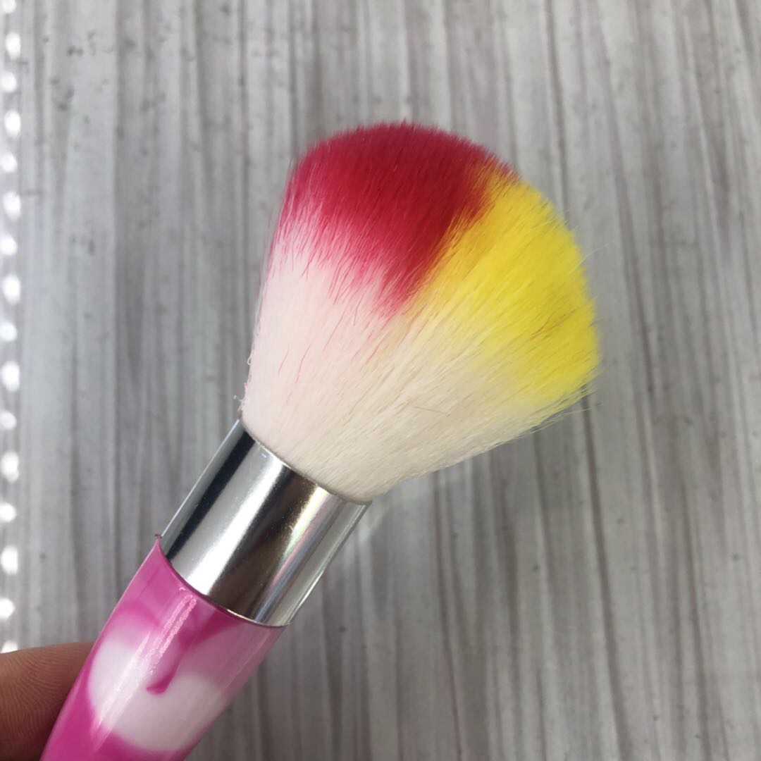 Nail Dust Removal Long Handle Cleaning Brush Nails Soft Bristle Brush Dust Brush Soft Bristle Soft Dust Brush Makeup Brush details Picture