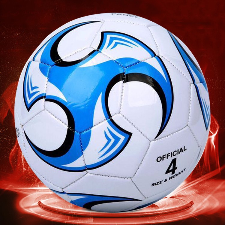 4号5号足球PU机缝材质足球 绕线橡胶内胆足球 中学生成人训练足球细节图