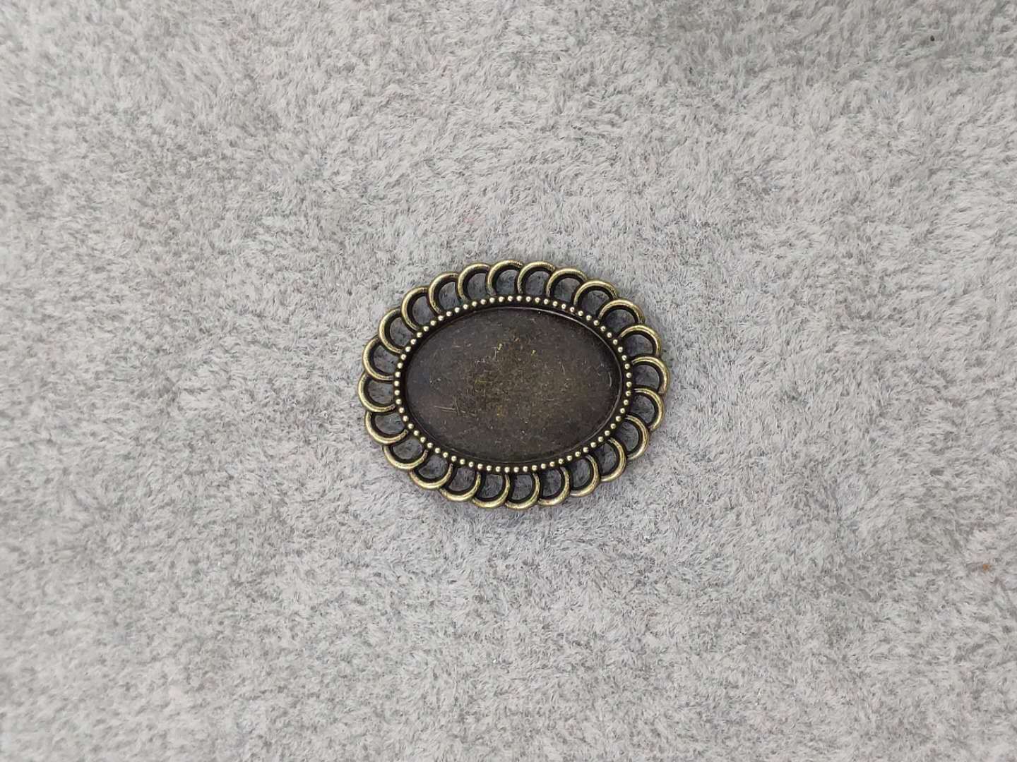 合金底托饰品配件批发diy饰品配件H532号合金饰品配件挂坠配件细节图