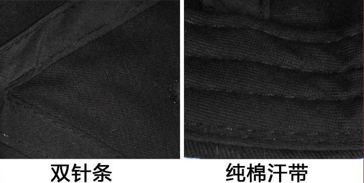 白色新款棒球帽休闲户外遮阳春鸭舌帽BLACK字样产品图