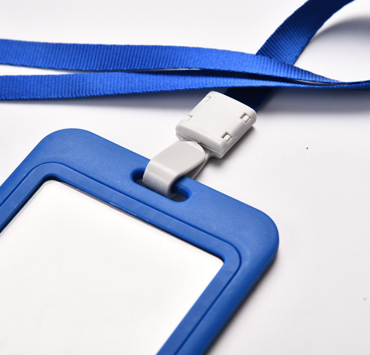 证件套工作证卡套带挂绳印刷logo厂牌定做员工工作牌胸牌产品图