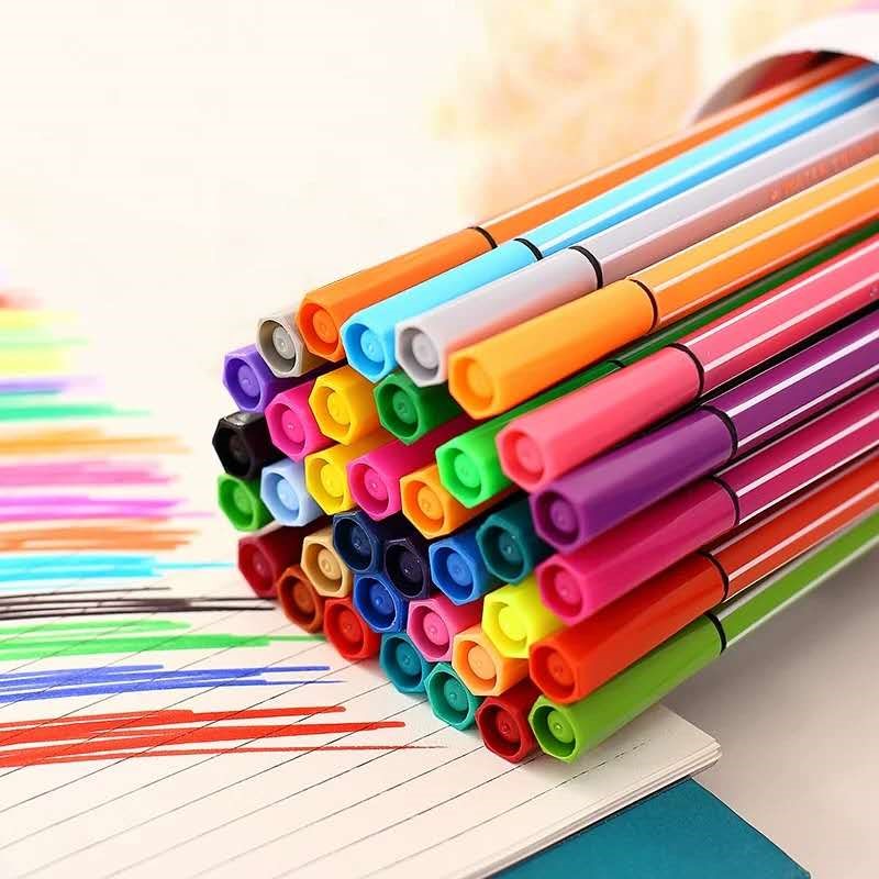 Chendi Watercolor Pen Set 36 Colors Color Mix 36 Pupils Cute Graffiti Creative Puzzle Drawing Drawing Art Create Imagination Beginner Children's Kindergarten Washable Pens