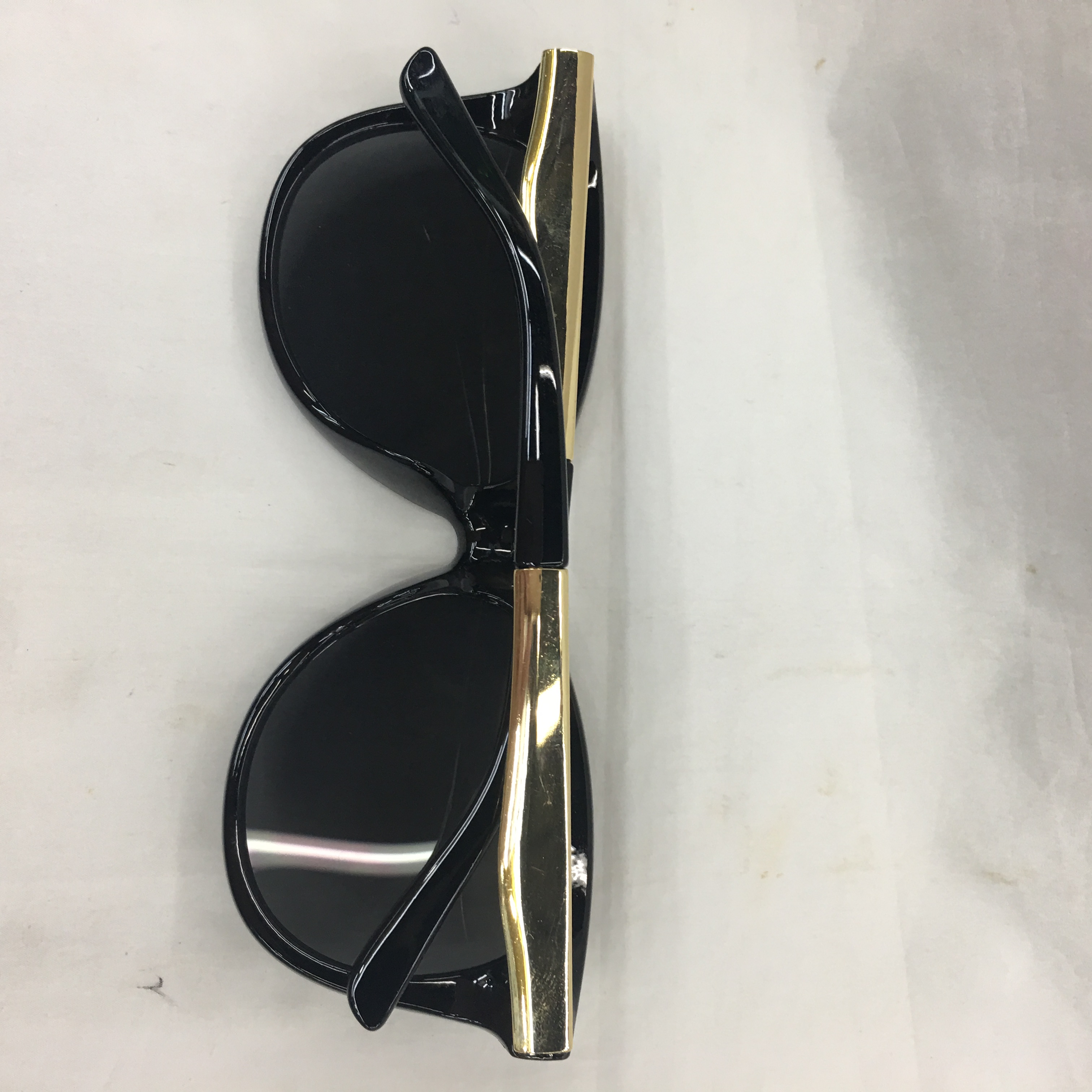 New Korean-style trendy UV-protective sunglasses for ladies, fashionable round face eye protection glasses details Picture