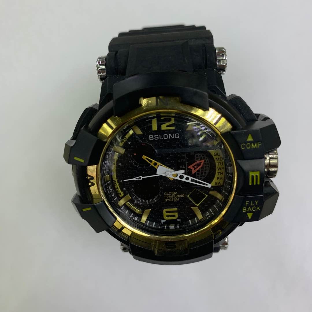 Reloj hombre reloj electrónico junior estudiante niño niños tendencia adolescente relojes impermeables números de oro claro details Picture
