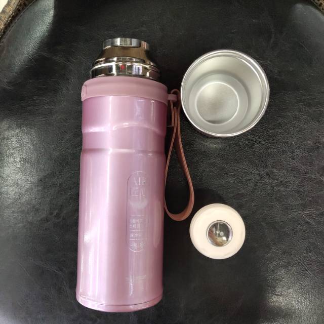 保温杯不锈钢食品级304真空杯细节图