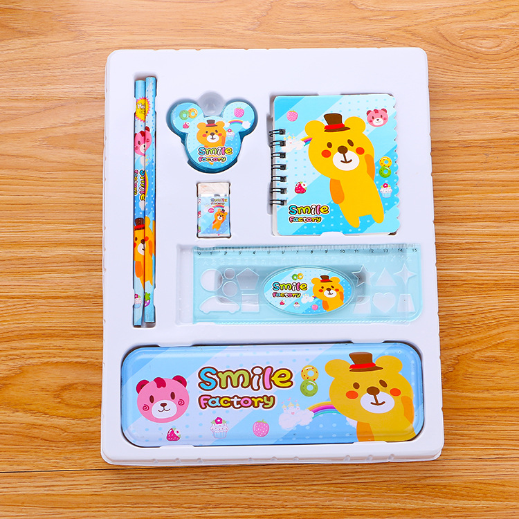 Birthday Gift Back-To-School Prize Stationery Set Gift Box Primary School Gift Bag 108 details Picture