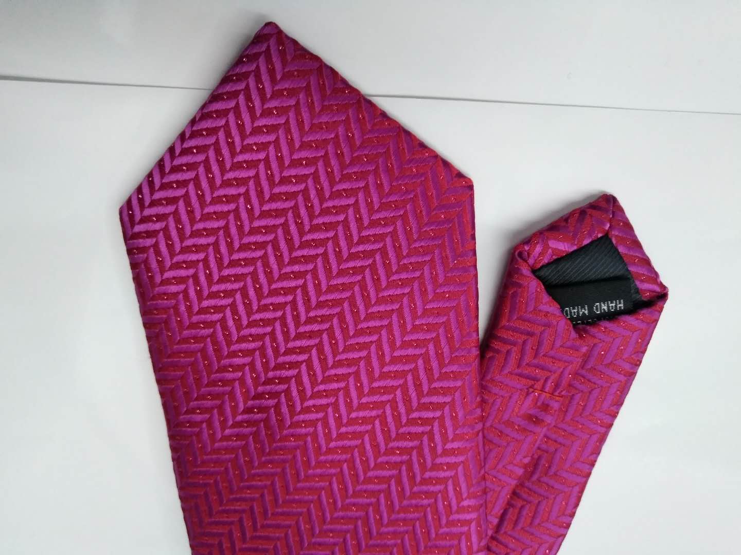 New men's tie wholesale formal casual professional wear with suit men's ties details Picture