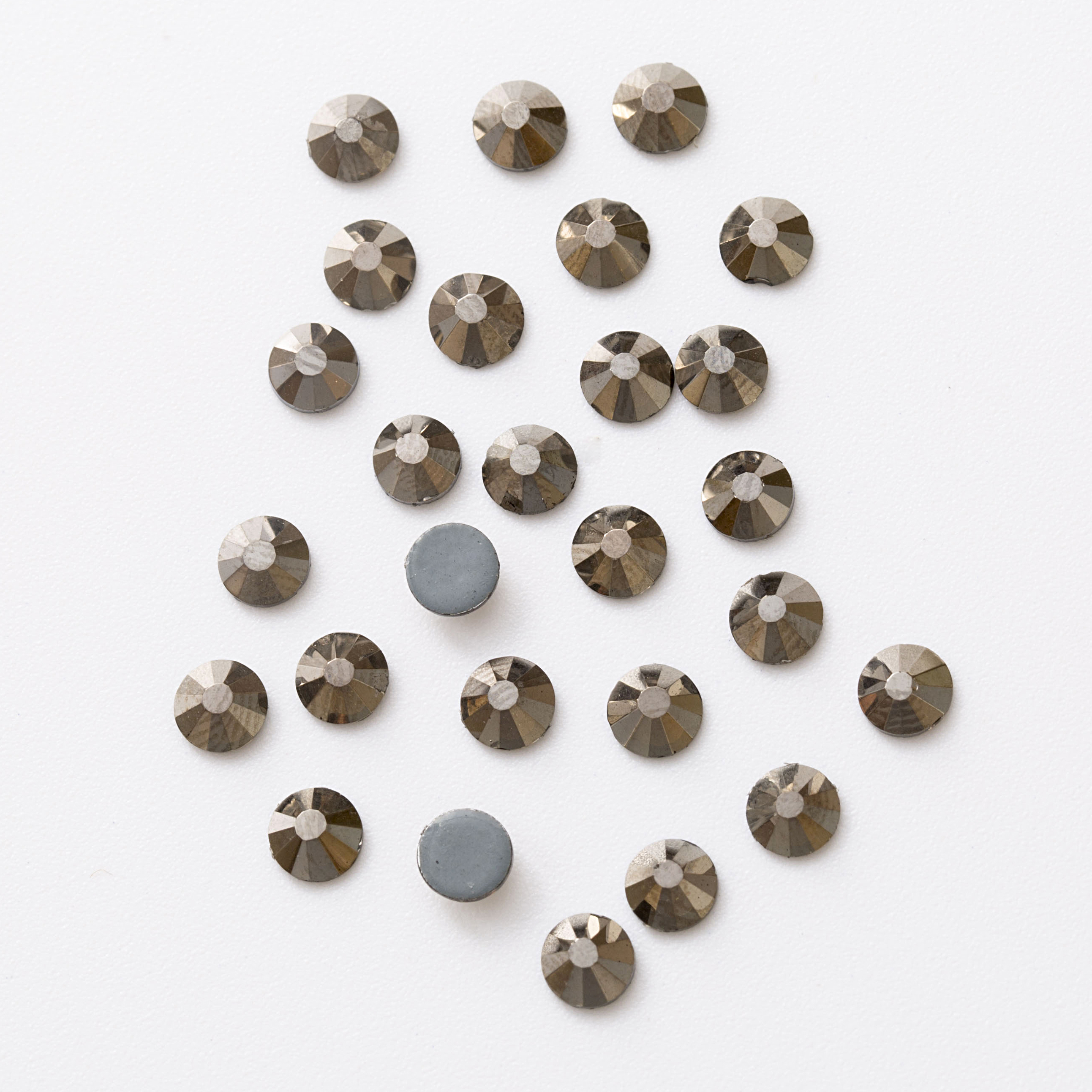Imitation Diamond Ss30 Black Silver Edge Dmc Flat Bottom Drill Hot Drill Nail Drill Diy Diamond Crystal Hot Drill Specification drawing
