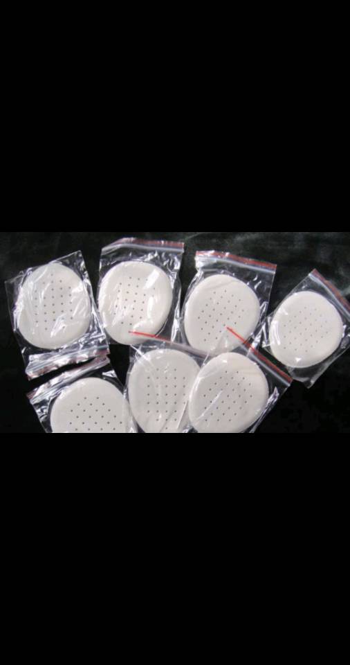 Rubber half-size anti-slip insole, latex front foot pad, breathable and thickened front half pad