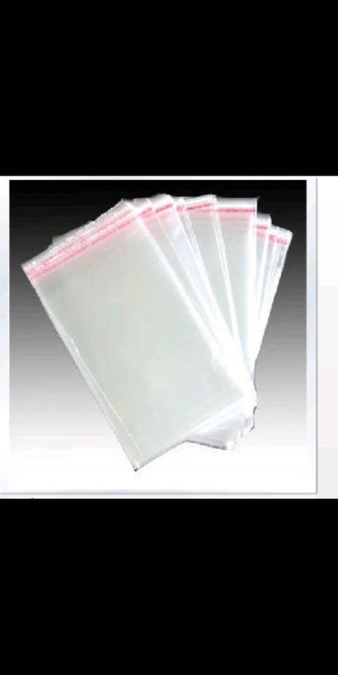OPP self-adhesive bag, 5-inch photo small packaging bag, transparent plastic bag manufacturer's self-sale, 5 threads, 10*20cm