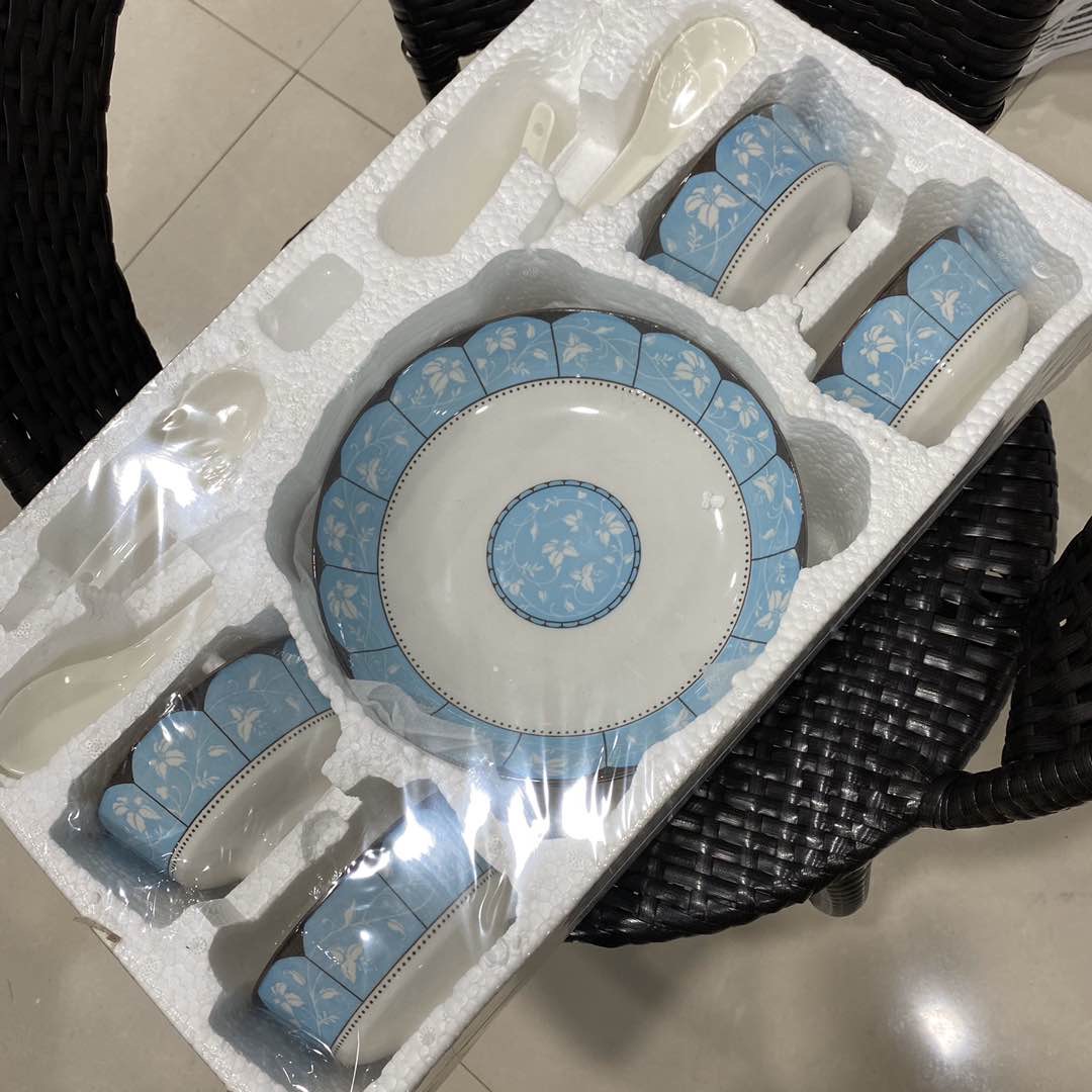 陶瓷餐具青花色