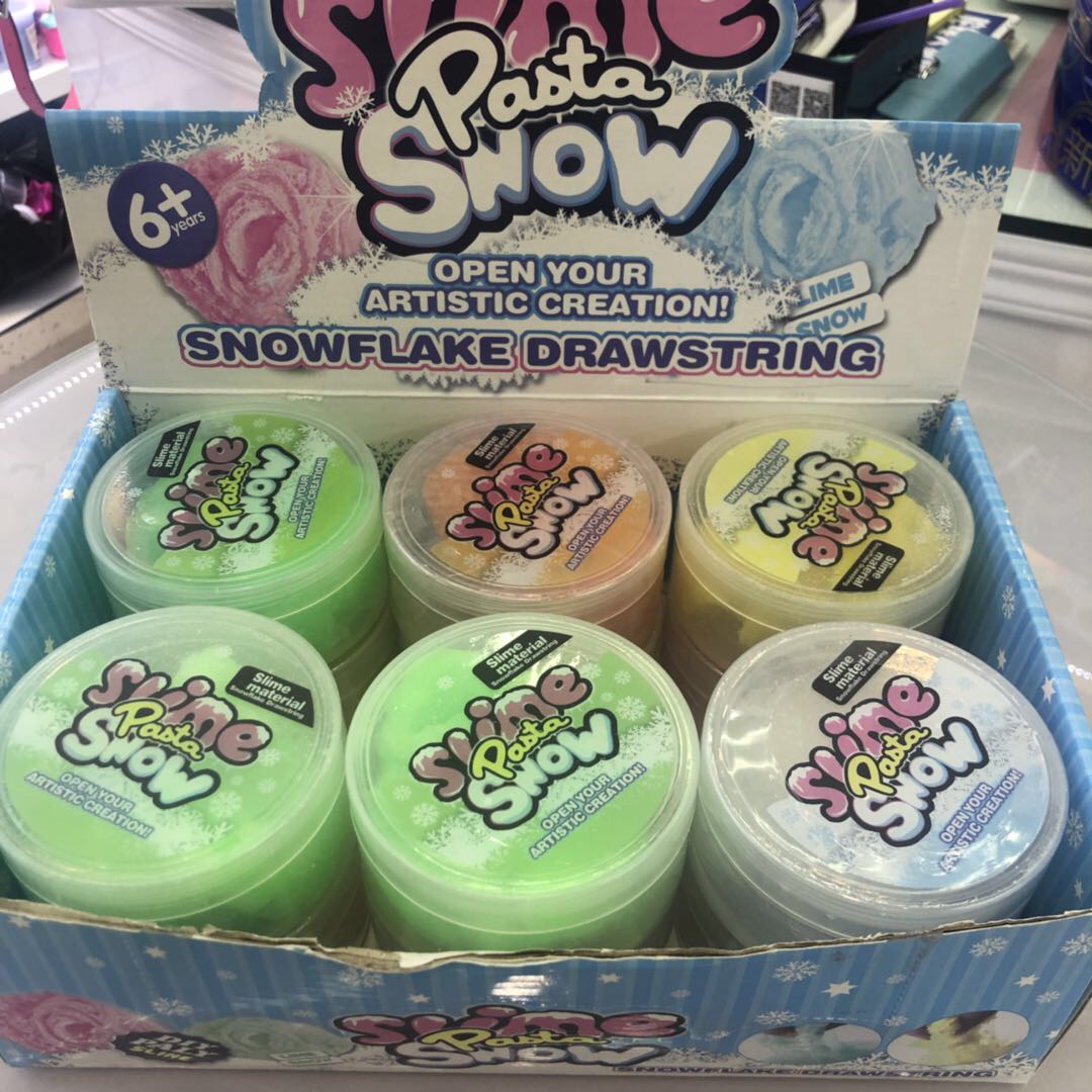 Manufacturers direct environmental protection multi - color snow drawing mud children's toys thumbnail