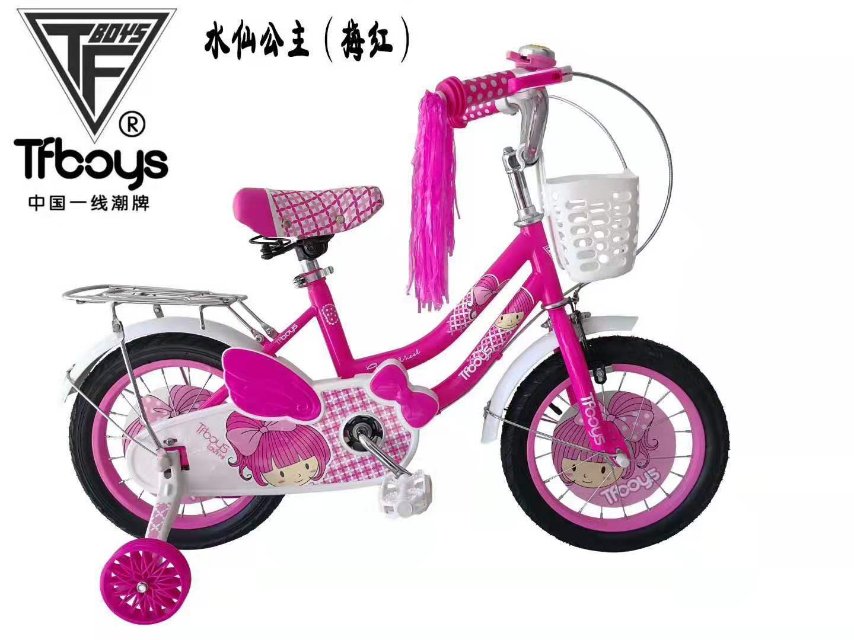 Tfboys with tassel children's girls' colorful bicycles Specification image