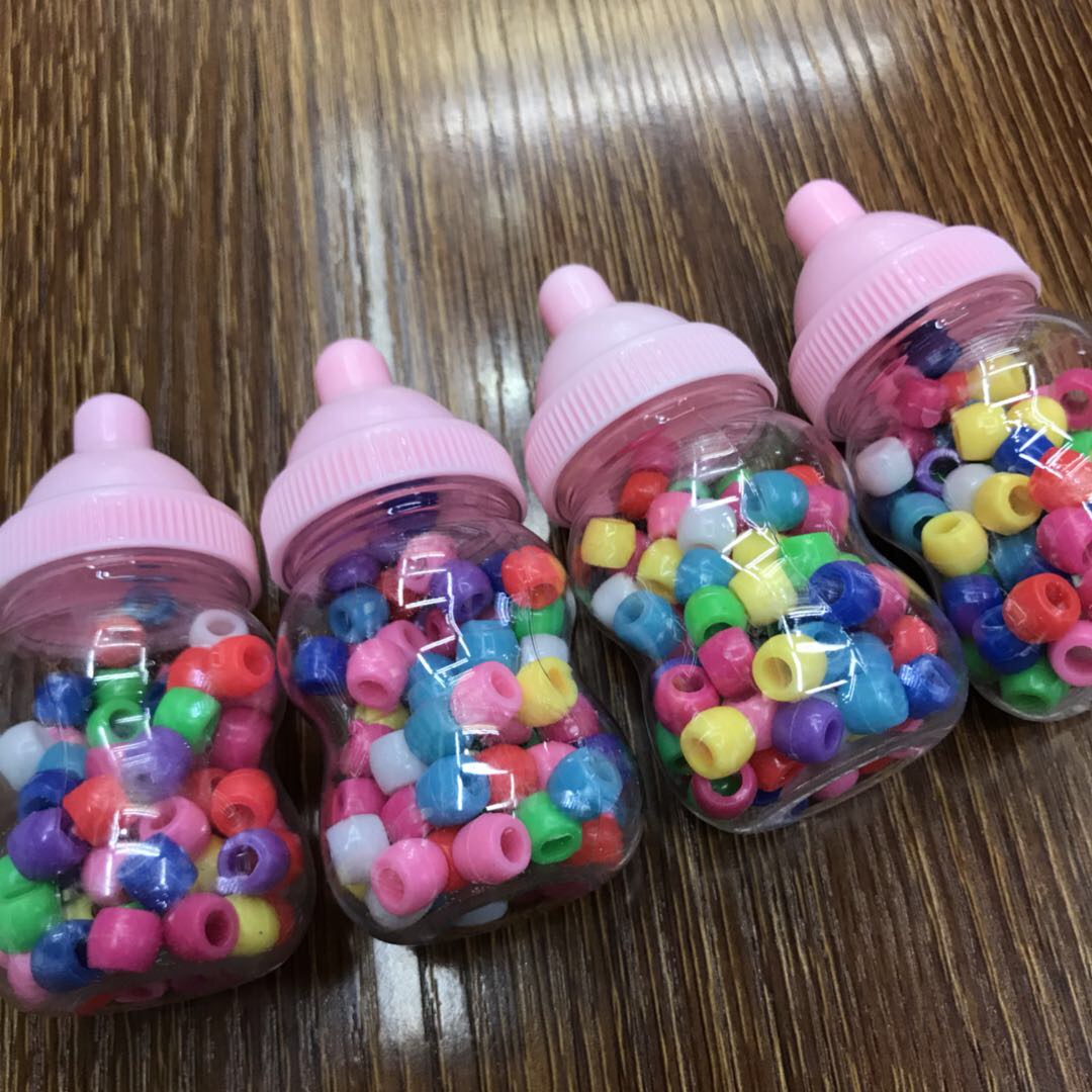 塑料小串珠可diy手链项链等颜色多样增添情趣