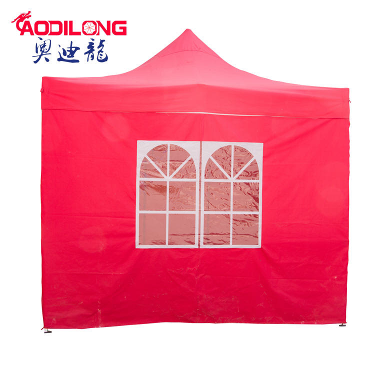 半自动3*3户外广告帐篷遮阳棚雨棚折叠伸缩摆摊大伞定制展销帐篷产品图