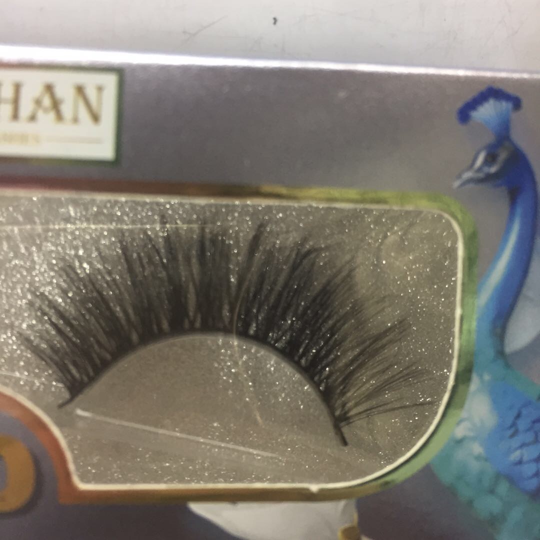 Europe And The United States Fashion Hot Selling Eyelashes Handmade Hair Tip Opal Eyelashes Naturally Slender Long Specification drawing