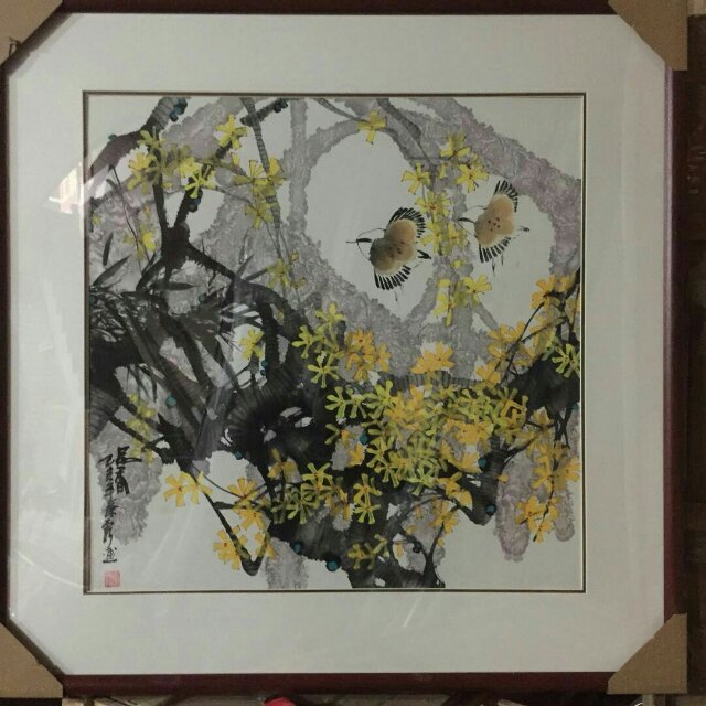 居家别墅精装品新时尚国潮爆款用功精制油画