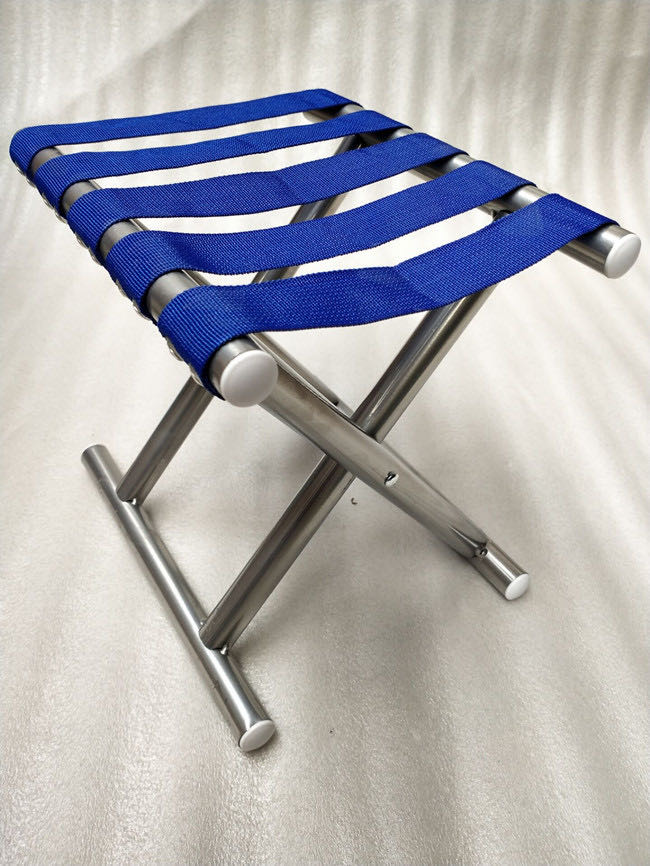 Rivet 40 stool, outdoor fishing folding stool, military training folding chair details Picture