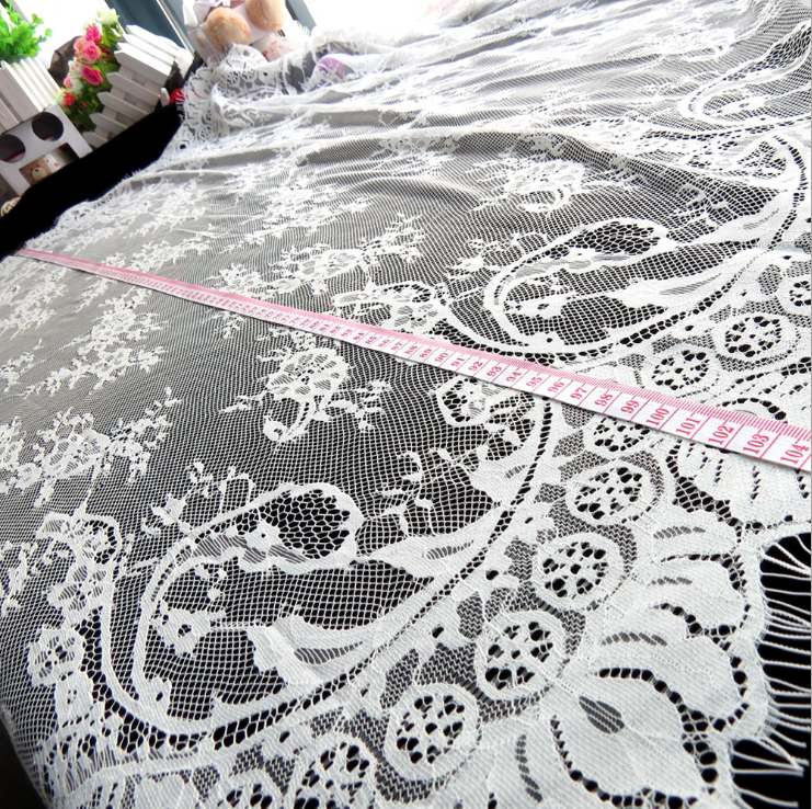 Lace factory's hot-selling embroidery accessories, lace, wholesale curtain lace, best-selling eyelash lace