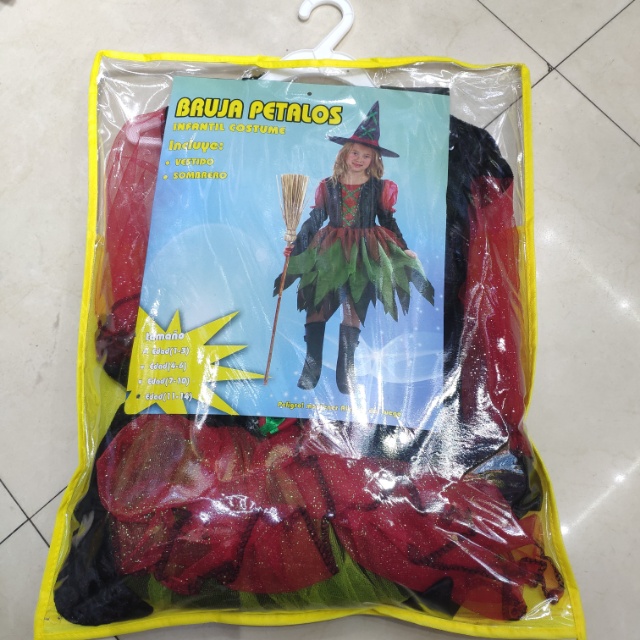 万圣节儿童服装小女巫吸血鬼公主裙cosplay女童生日演出服