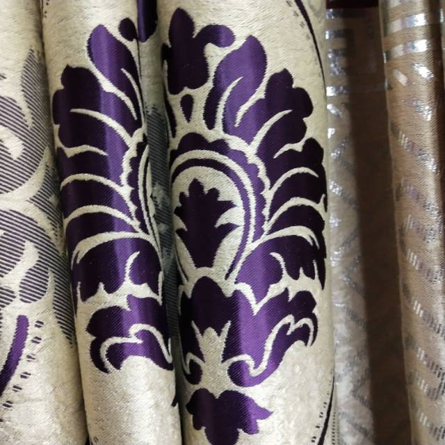 Cationic Jacquard Living Room Bedroom Fashion Beautiful Curtain details Picture