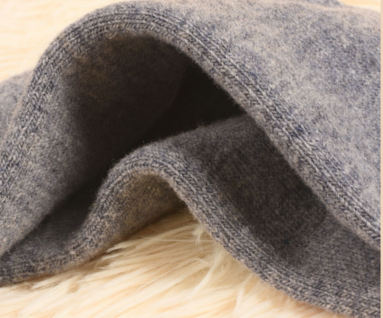 Winter thickened socks for men, tall rabbit wool men's mid-calf socks, winter long socks for men details Picture