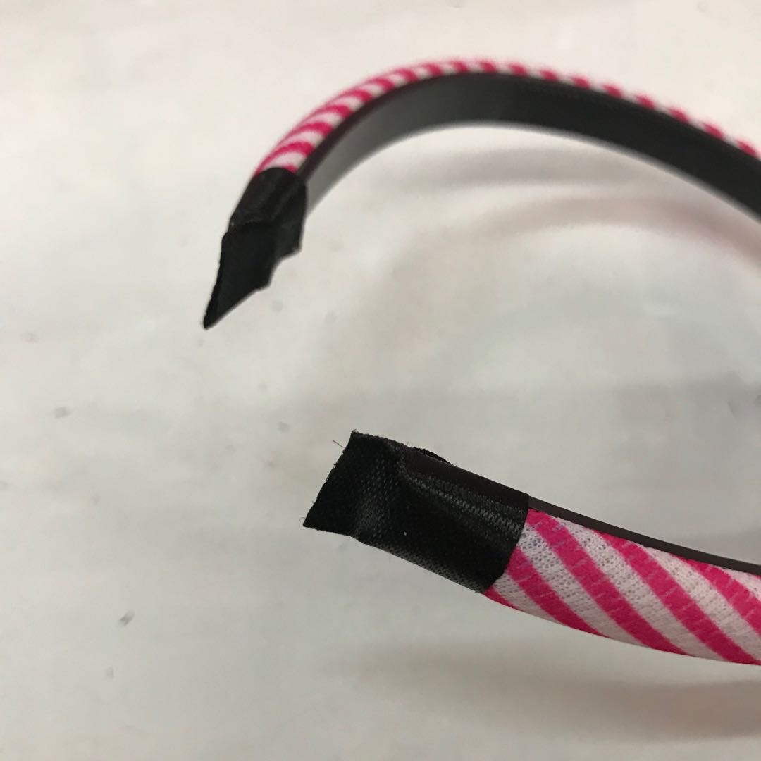 Smart Korean-style fabric hair band with fine edges and teeth, anti-slip, simple bangs, pressure hair clips, headband accessories, headwear and hair accessories Specification image
