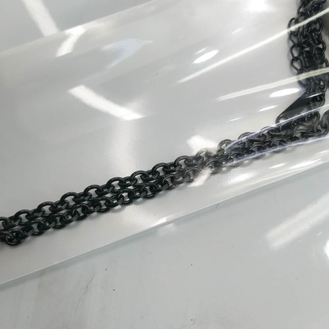 Black Stainless Steel Men's Pendant Necklace Europe And The United States Hot Jewelry Galman 051 Specification drawing