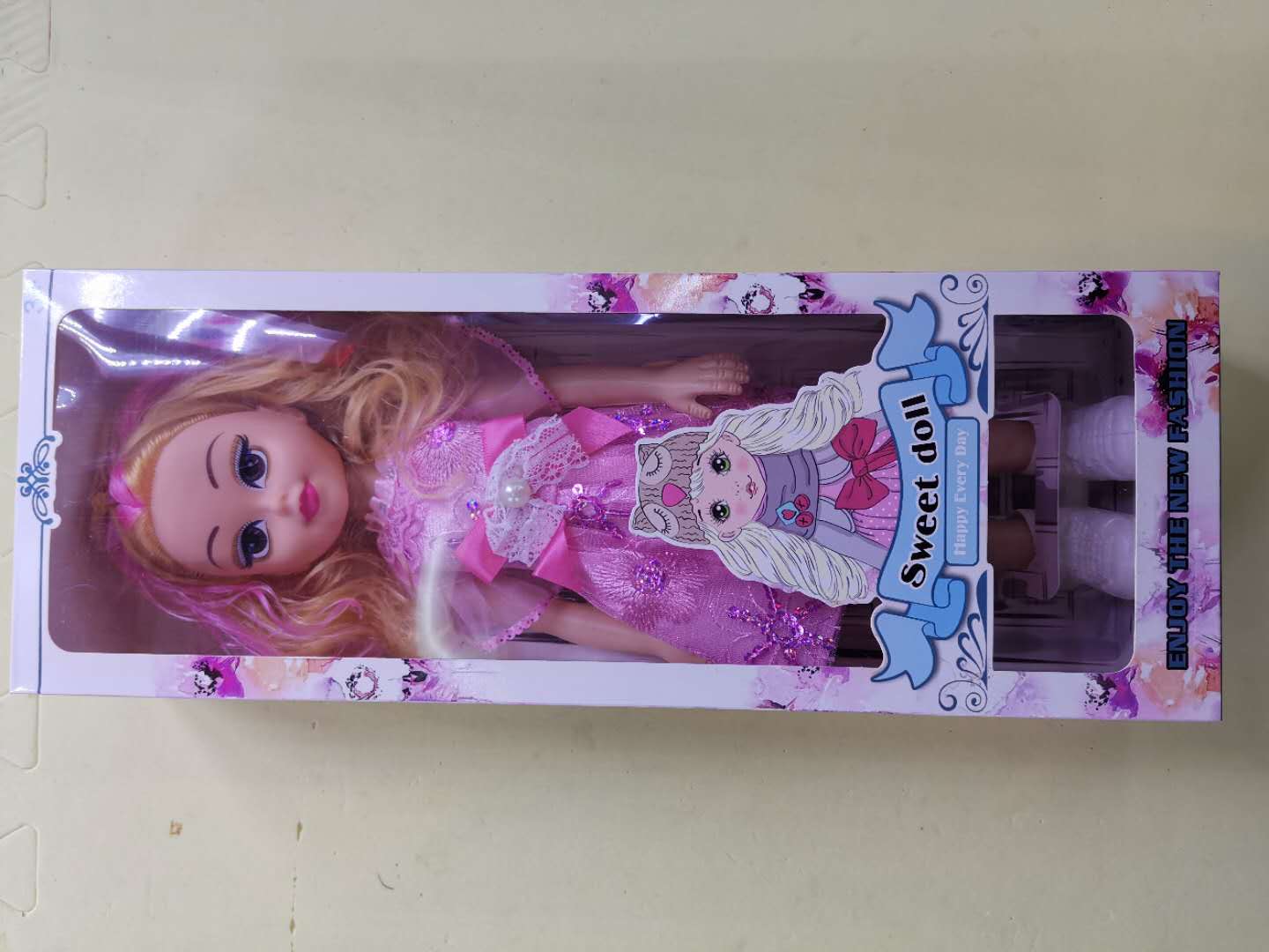 Barbie Princess girl doll toy gift box, realistic music doll