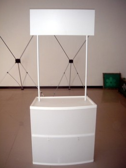 便携式PP促销台试吃桌promotiontable