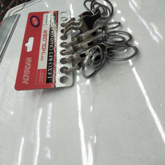 钥匙挂扣配件 单个钥匙扣 腰挂钥匙扣 单个钥匙圈 diy细节图