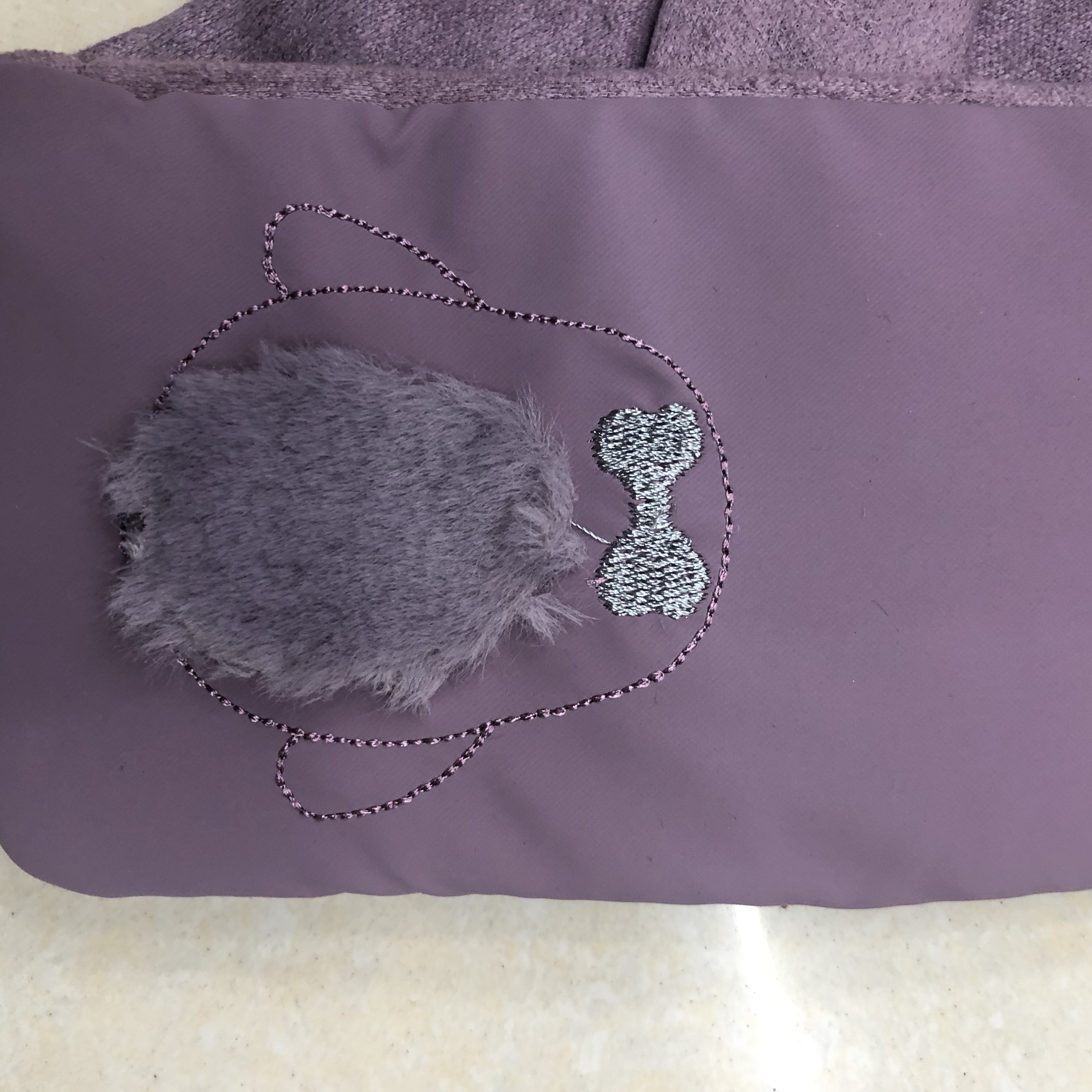 Women's Gloves Can Touch Screen In Winter With Wool Thickened Warm, Windproof, Waterproof And Cold Leather Gloves Outdoor Cycling Motorcycle details Picture