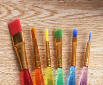 美术勾线笔/油画笔画笔/学生放画衣/颜料粉/彩绘模板细节图