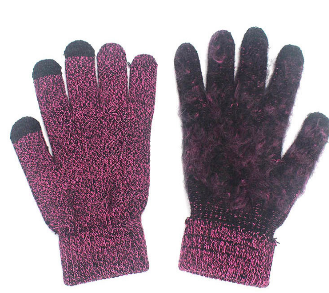 European And American Foreign Trade Aliexpress Explosive Hat Set Autumn And Winter Men Warm Wool Hat Scarf Gloves Three-Piece Set Specification drawing