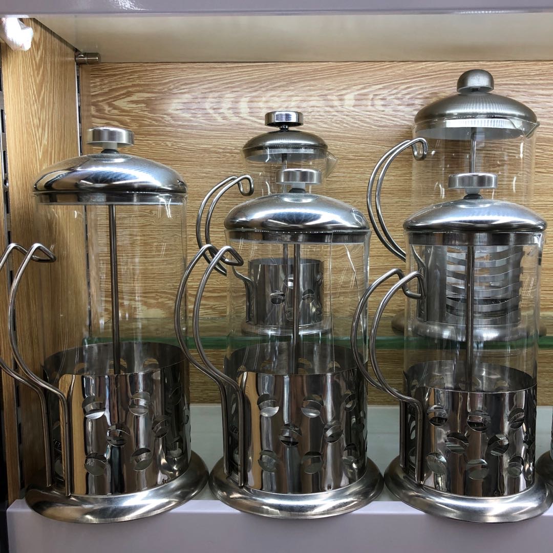 Coffee pot, tea pot, glass transparent household tea set